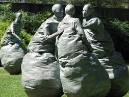 Sculpture Modern Art in Museum