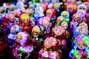 colorful Dolls Matriosca