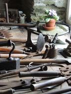 Tools in Shed