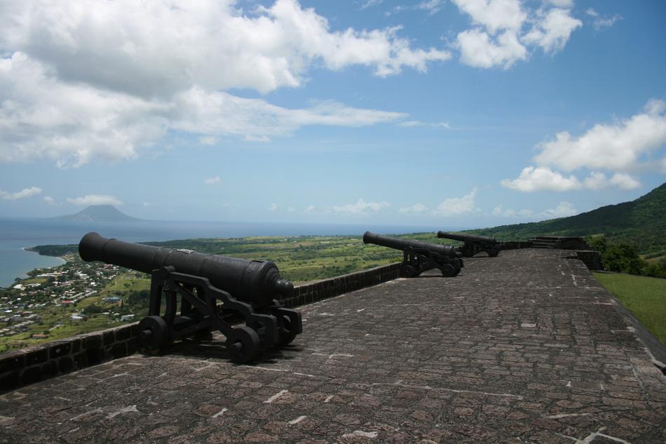 Old British Fort in St'Kitts Nevis