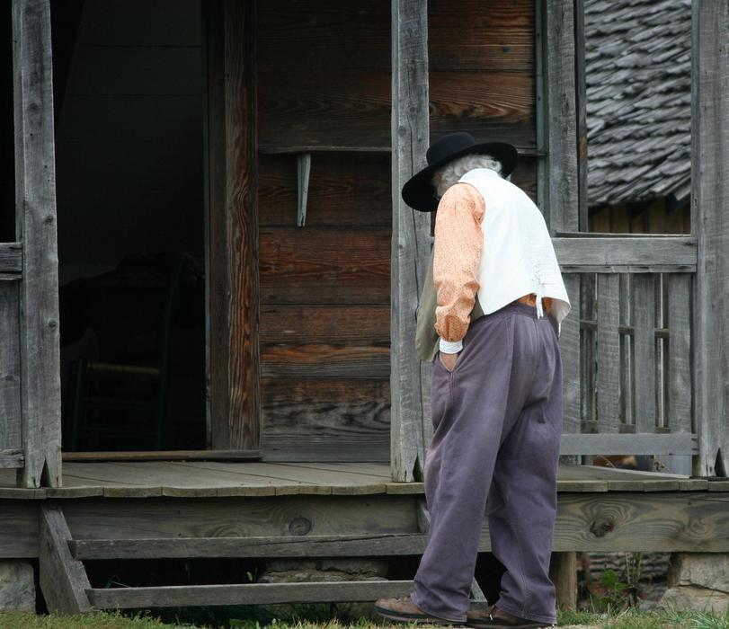 Farmer 1850 in Costume