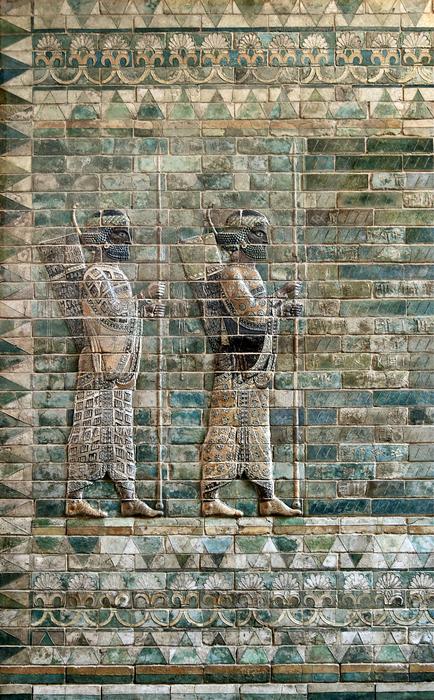 Facade Archers louvre wall art