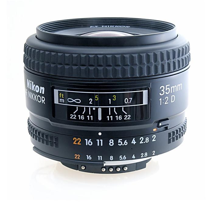 af nikkor black lens