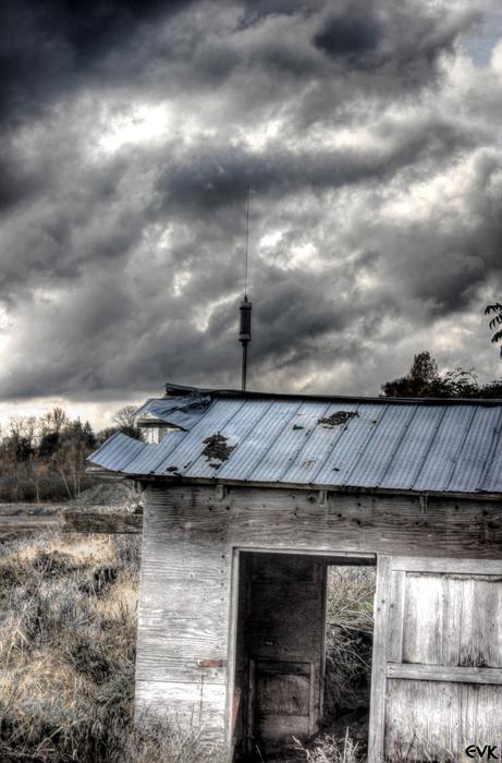 lapsed Shed on Cloudsy weather