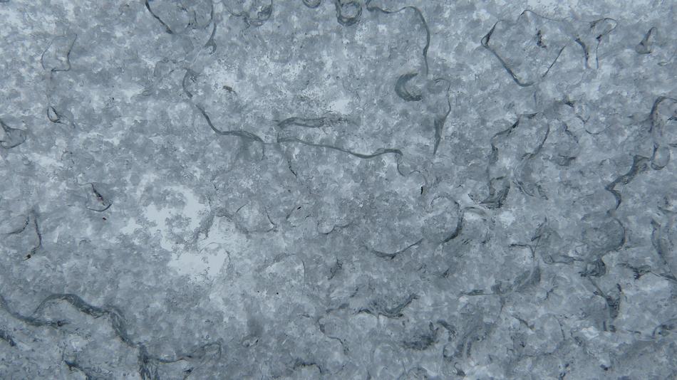 frozen surface, greyscale