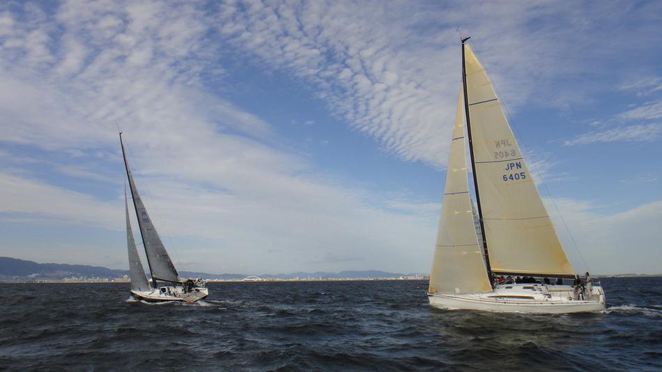 Sailing Yacht Racing sea