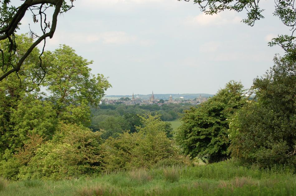 landscape of Oxford Dreaming Spires Oxbridge