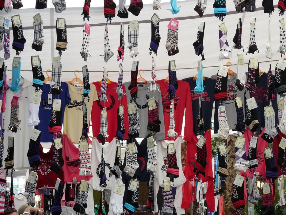 Socks, T-Shirts, clothing for sale