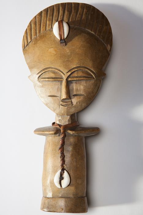 wooden african doll
