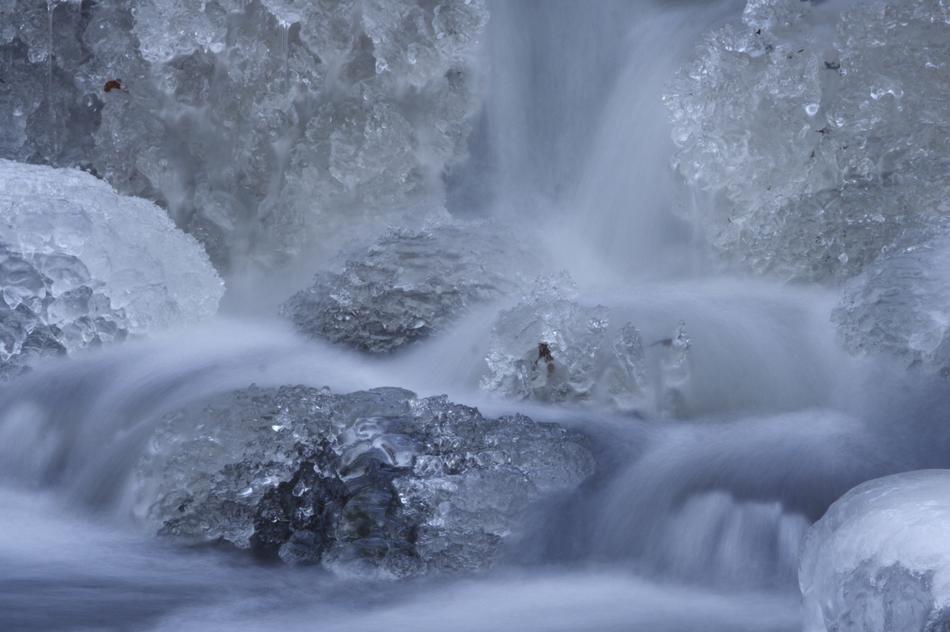 Waterfall Winter ice Water