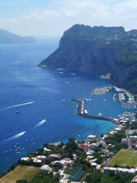 aerial photo of the sunny coast of sicily