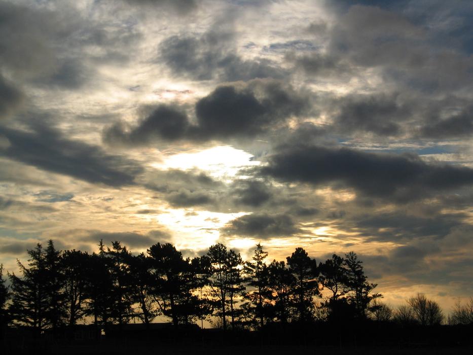Sky Clouds Covered