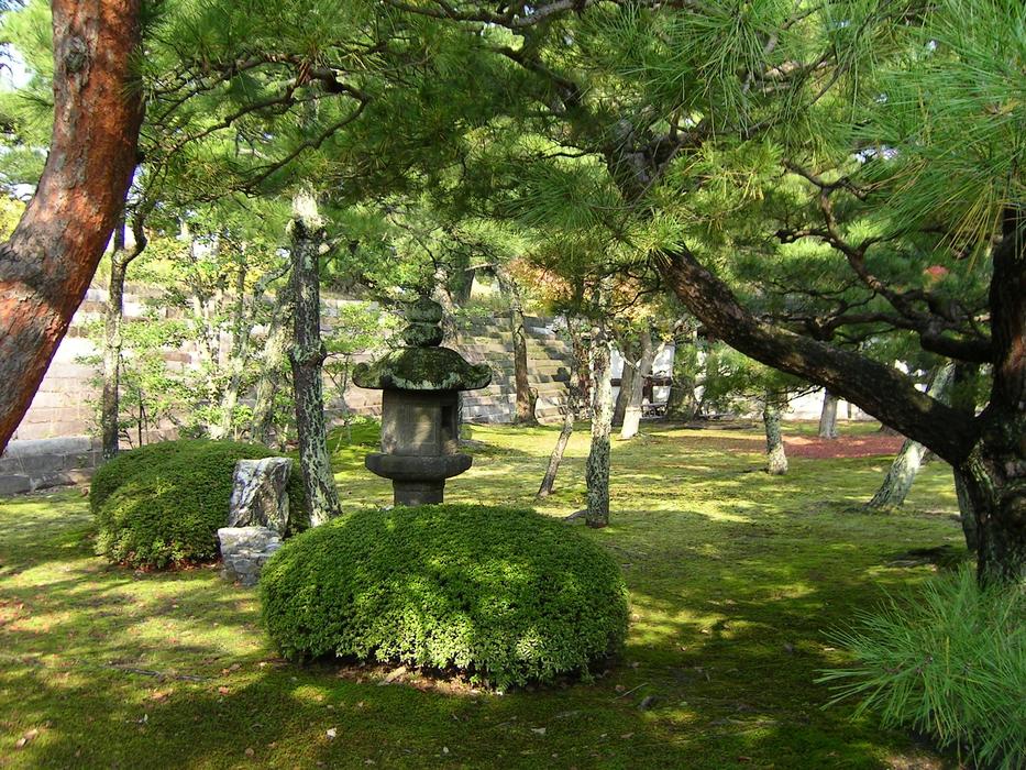 beautiful Japanese Garden at autumn