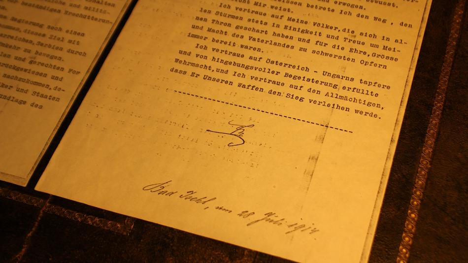 document on Declaration Of War I