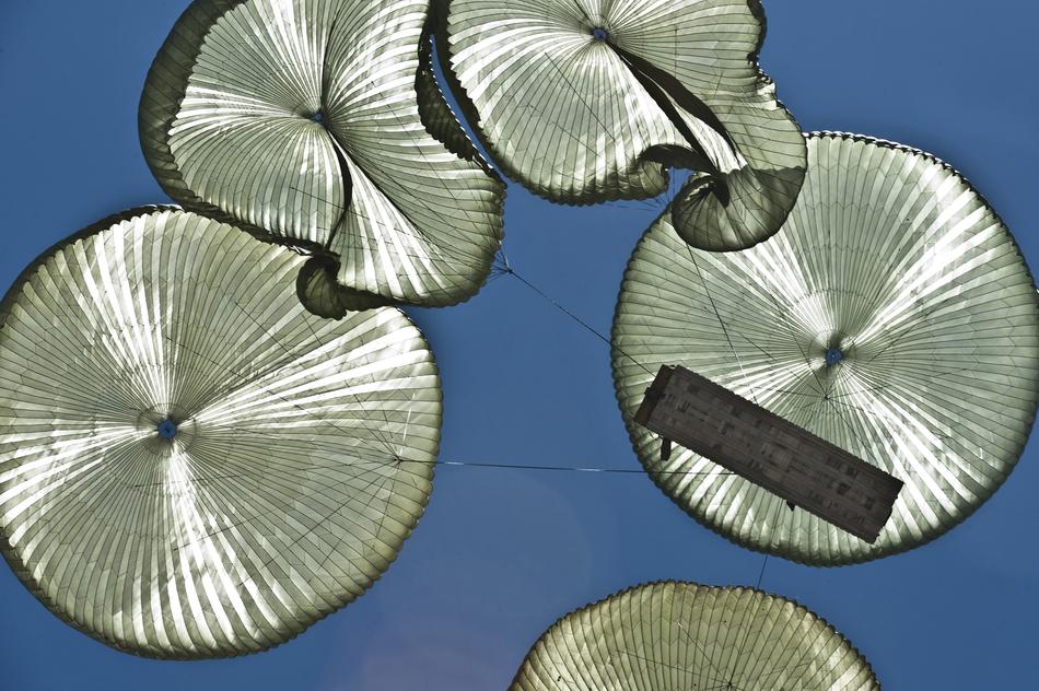 glass canopies against the sky