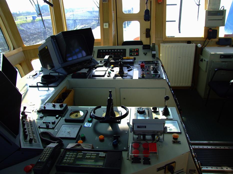 Tugboat On Bridge CaptainS Chair