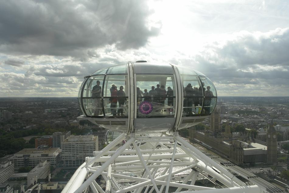 The London Eye Carousel View