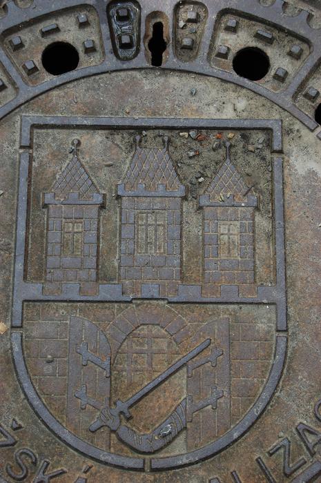Coat of arms with the castle