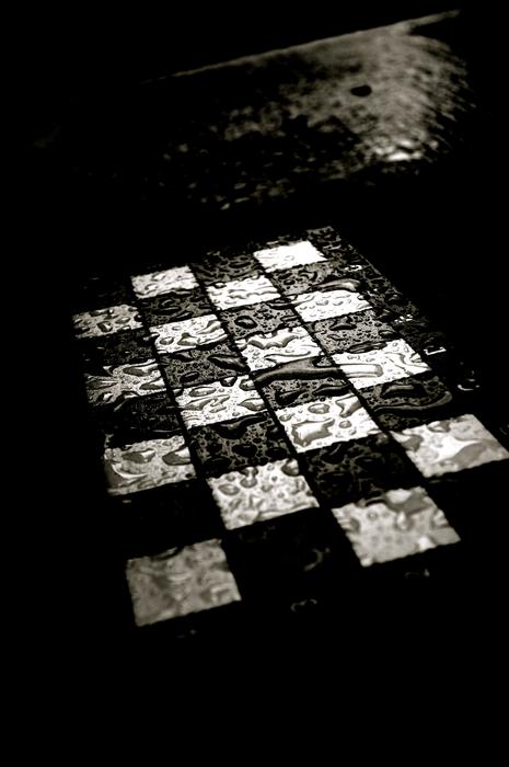 Chess Board Rain