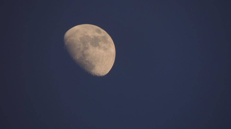 Moon At Night Full Zoom