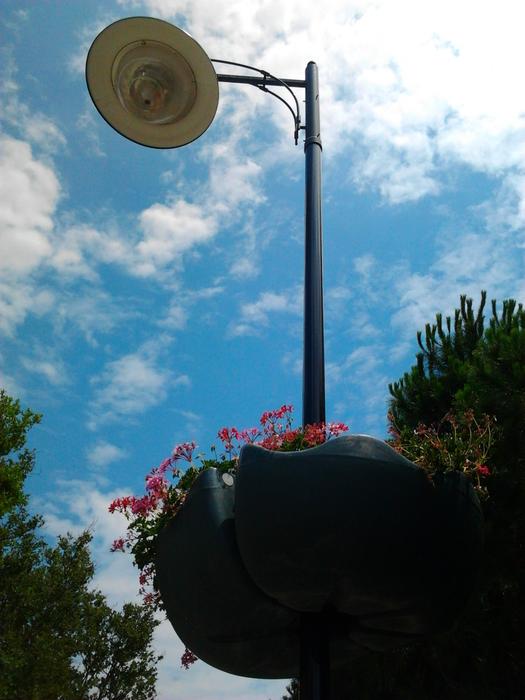 Lamp Ganesh sky