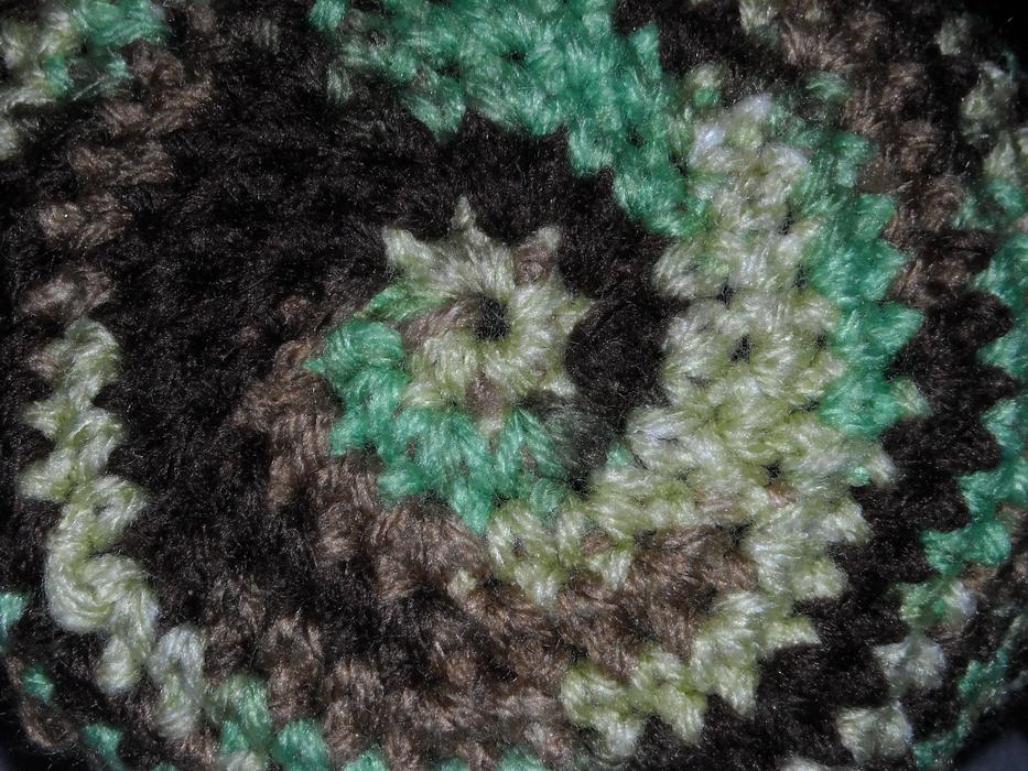 Camouflage Circle Yarn