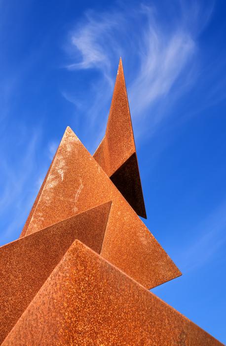 Metal Rust Sculpture