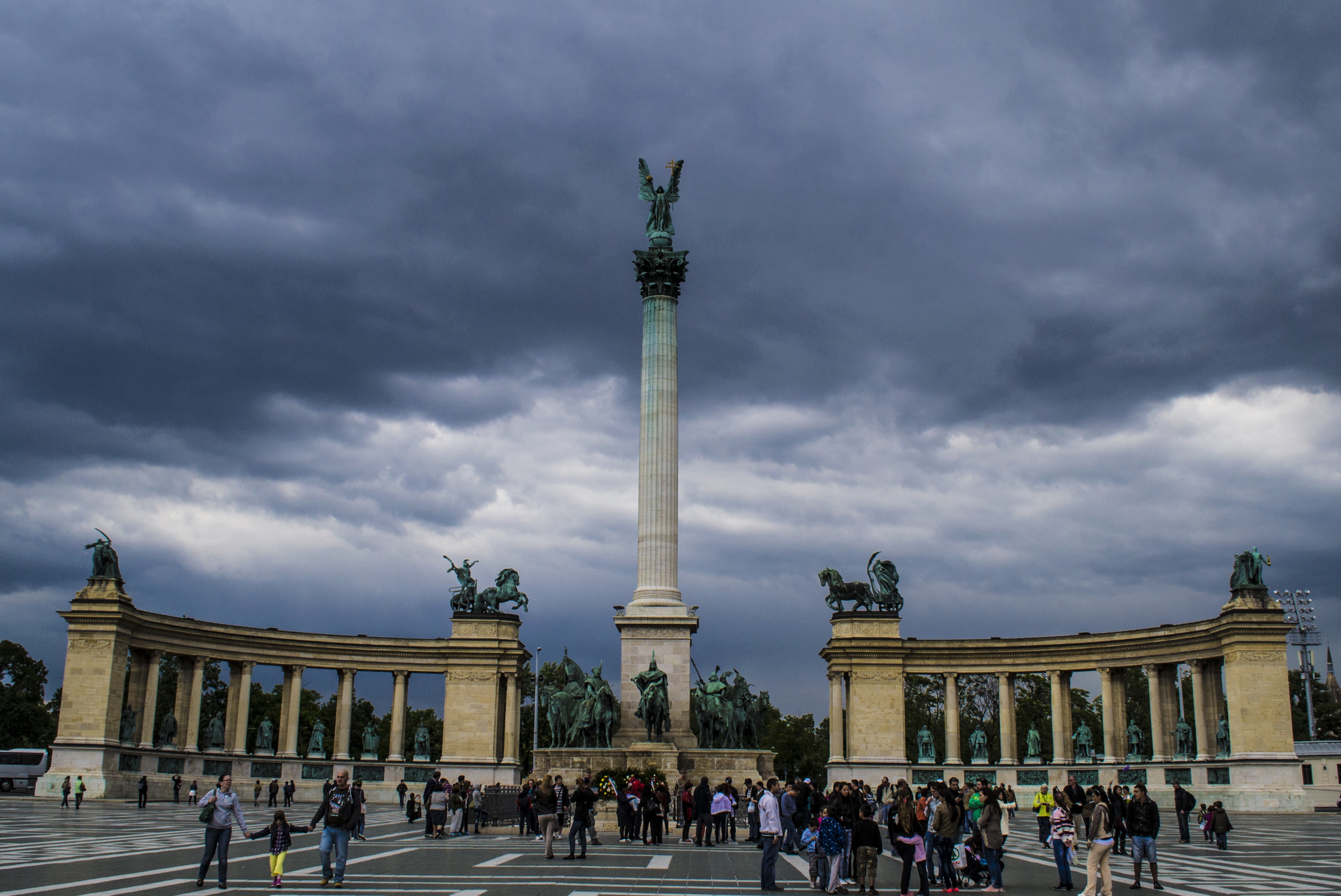 Будапешт Площадь Героев Фото