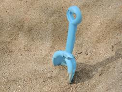 Blue Plastic toy ScoopS Playground