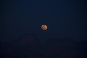 Moon Clouds Full