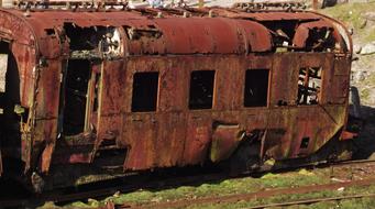 old rusty Train