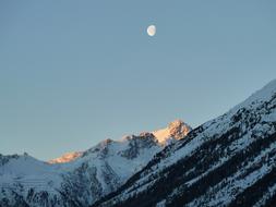 La Punt Grisons mountains