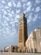 Casablanca Mosque in morocco