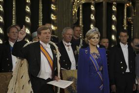 King Willem Alexander Queen Maxima