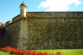 fortress bastion in badajoz, Spain