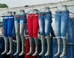different jeans on the market for sale
