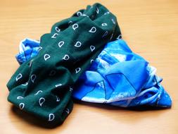 Scarves Blue Green