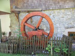 Waterwheel Drive Water Power