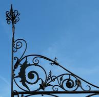 forged patterns on metal gates