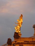 Gold Sculpture in Dresden