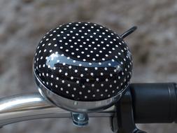 stylish Bike Bell with polka dots print