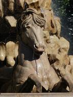 Residence Fountain horse figure