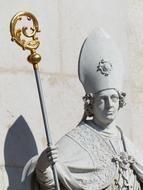 Vergilius St Statue in Salzburg