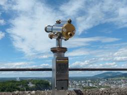 telescope for a distant view of scenic landscapes