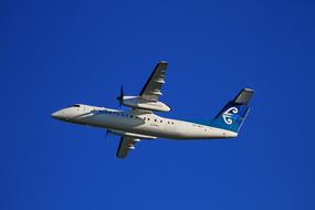 Aircraft New Zealand Airplane at flight