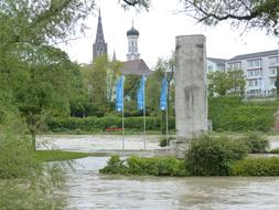 High Water Flooded Danube