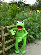Kermit Frog Garden
