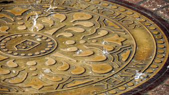 Drain Cover at Thunderstorm