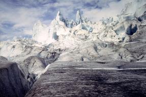 glacier panorama in Norway