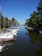 Port Channel Sailing Ships